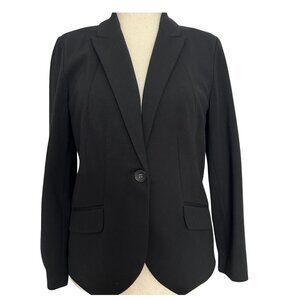 Chico’s Fully Lined Women’s Blazer/Jacket Size‎ Medium 8/10 in Black
